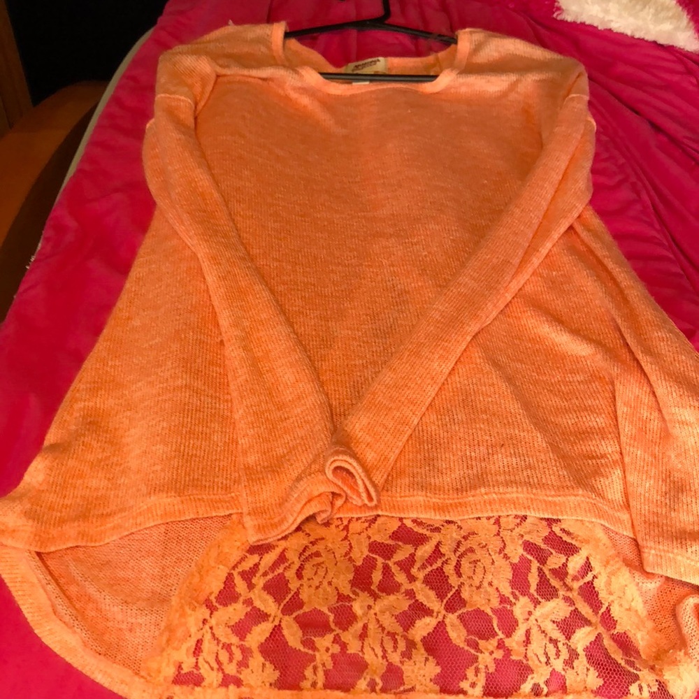 Orange shirt